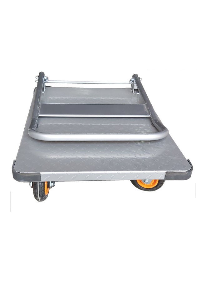 Platform Trolley Silver 16x94x62cm - Image 4