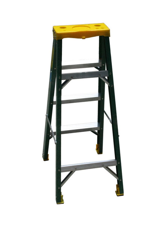 Penguin Fibre Glass Single Sided Ladder Green 121x16x47.5cm  - Image 2