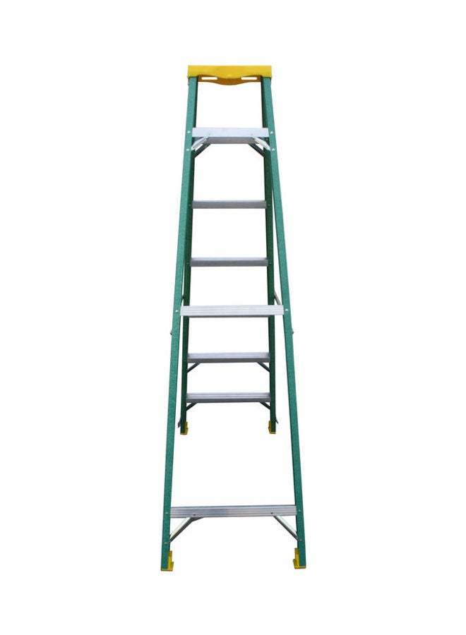 Penguin Fiber Glass Single Sided Ladder Green 212x16x60cm  - Image 3