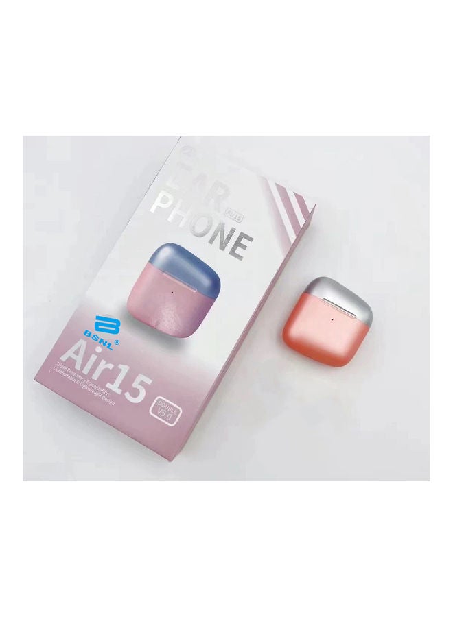 Air 15 True Wireless In-Ear Earbuds With Charging Case Pink/Silver - v1622984060/N48001540A_1