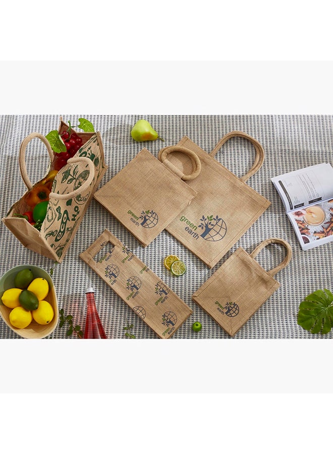 Home Box Go Green Multiutility Bag Brown 15x38cm  - Image 5