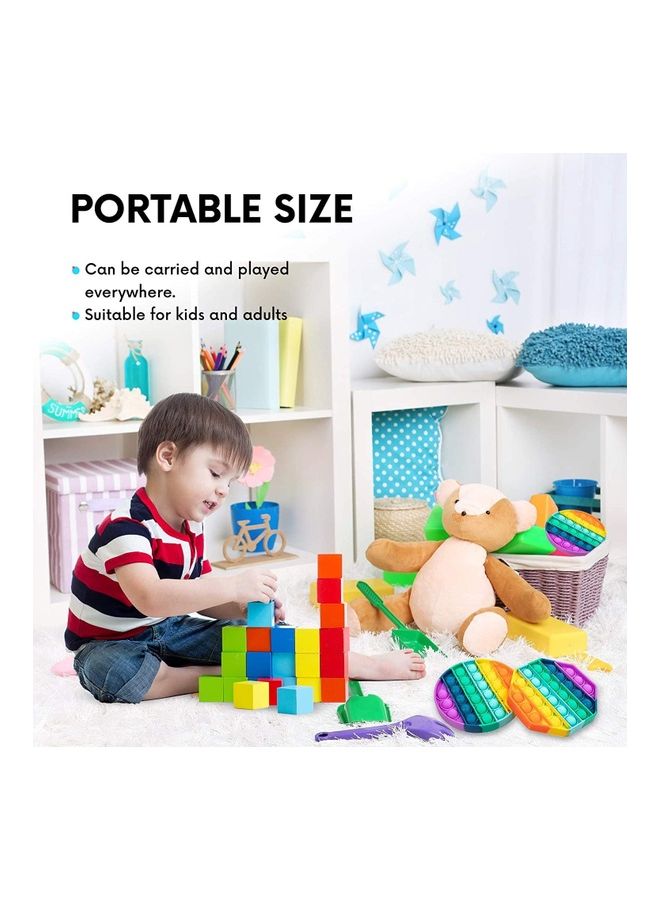 Push Pop Bubble Fidget Sensory Toy 12x12cm
