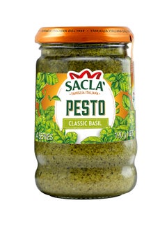 Sacla Pesto Classic Basi 190grams  - Image 1