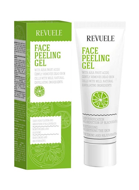 Face Peeling Gel with Aha Fruit Acids White 80ml