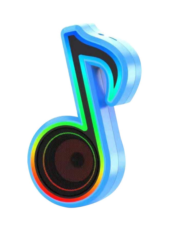 Muslady RGB Glare Portable Bluetooth Wireless Speaker Blue - Image 1