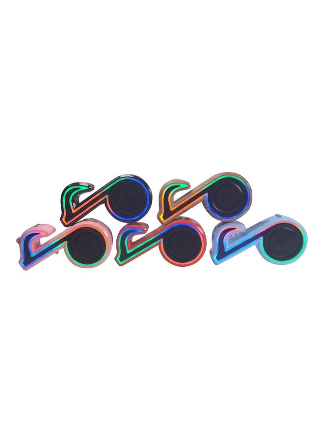 Muslady RGB Glare Portable Bluetooth Wireless Speaker Blue - Image 2