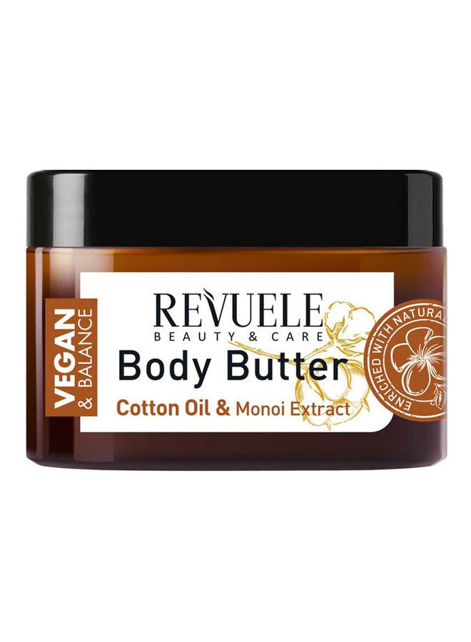REVUELE Vegan And Balance Cotton Oil And Monoi Extract Body Butter Clear 360ml
