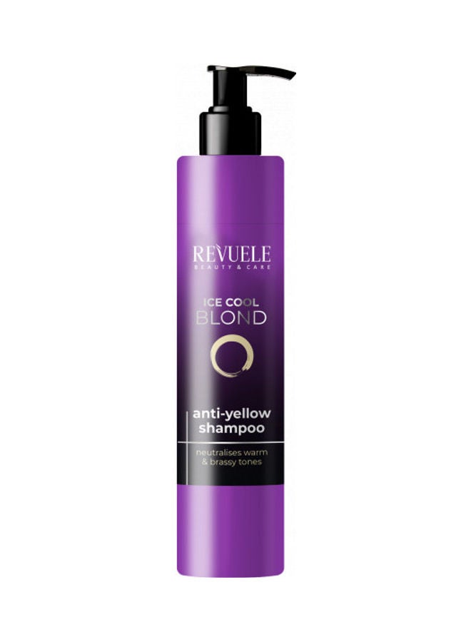 REVUELE Ice Cool Blond Anti-Yellow Shampoo Clear 335ml