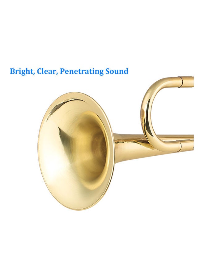 ammoon Plated Trumpet Musical Instrument  - Image 2