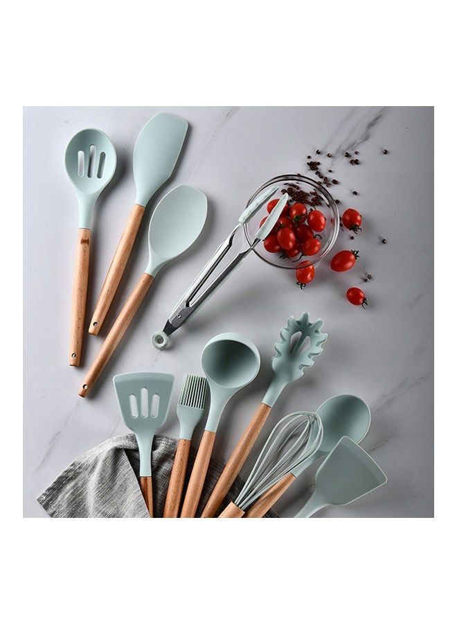 طقم أدوات للطهي من 11 قطعة متعدد الألوان 12.59 x 1 x 3.14بوصة - Image 2