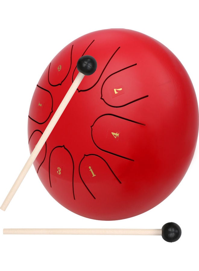 Muslady 8 Notes  Steel Tongue Drum Instrument With Sticks  - Image 1