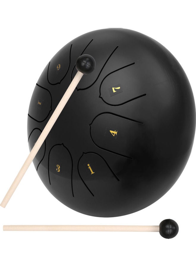 Muslady 8 Notes Mini  Tongue Drum Instrument With Sticks  - Image 1