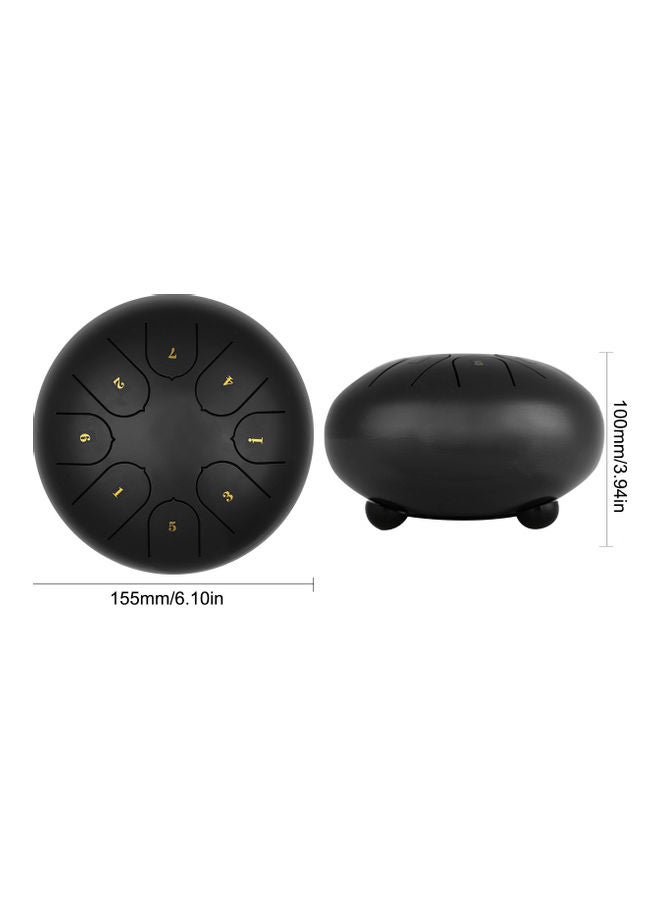 Muslady 8 Notes Mini  Tongue Drum Instrument With Sticks  - Image 2