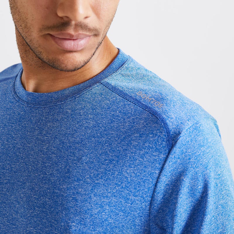 DECATHLON Crew NeckSport Tops T-Shirt Blue - Image 2