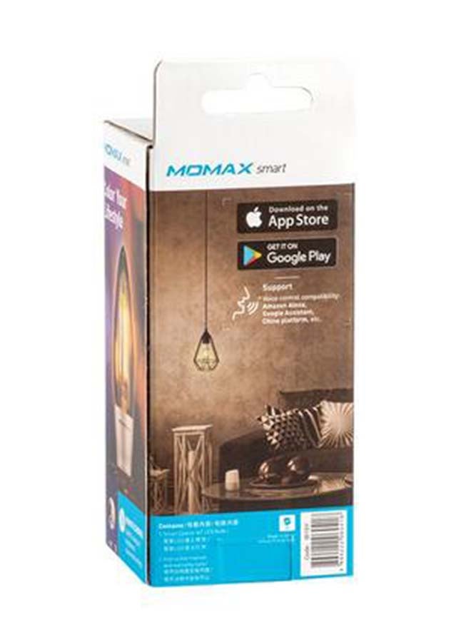 Momax Smart Classic WiFi LED Bulb Silver/White 9.5cm  - Image 3