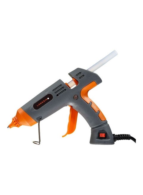 Heavy Duty Glue Gun With Copper Nozzle Grey/Orange