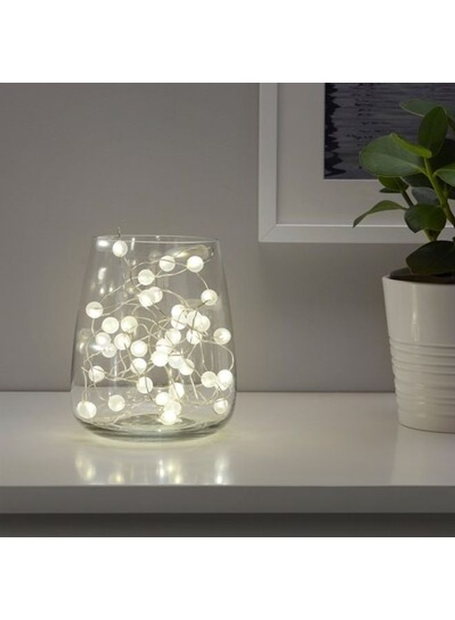 LED Strip Light With Batteries White