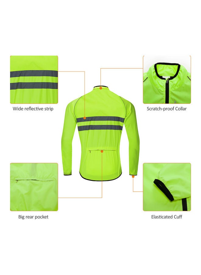 WOSAWE - Long Sleeve Bicycle Jersey Wind Coat - Image 1