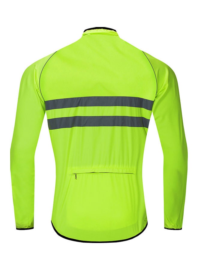 WOSAWE Long Sleeve Bicycle Jersey Wind Coat - Image 2