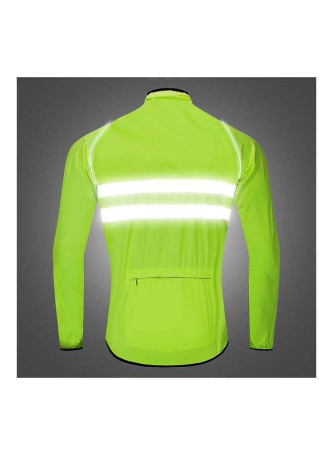 WOSAWE Long Sleeve Bicycle Jersey Wind Coat - Image 3