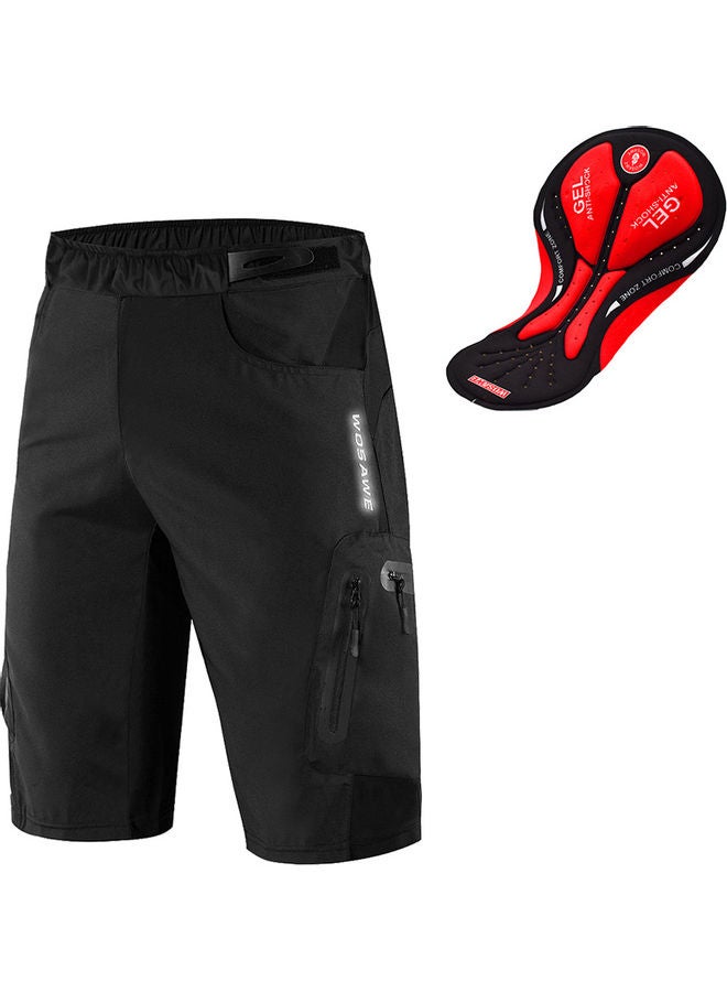 WOSAWE - 2-In-1 Cycling Shorts With 3D Padding - Image 1