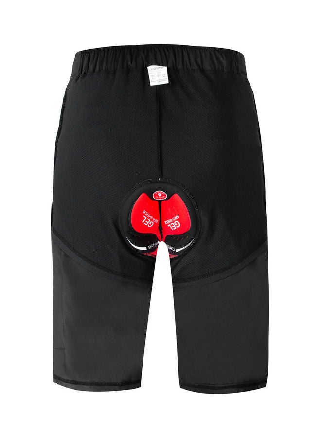 WOSAWE - 2-In-1 Cycling Shorts With 3D Padding - Image 1