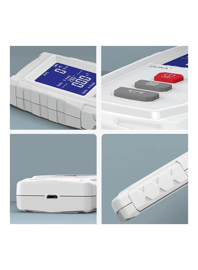 كاشف إشعاع كهرومغناطيسي رقمي ER-1 أبيض - Image 5