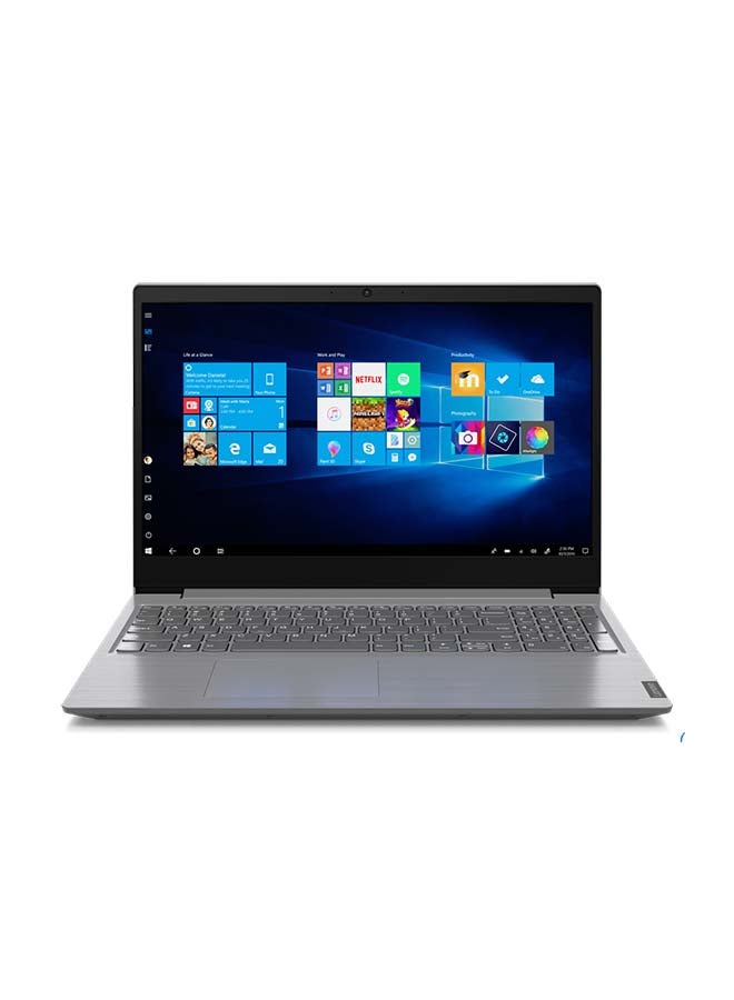 Lenovo Ideapad V15 (Upgraded Version) Laptop With 15.6-Inch HD Display, 10th Gen Core i3-1005G1 Processor/4GB RAM/1TB HDD/Intel UHD Graphics/Windows 10 Home English Iron Grey  - Image 1