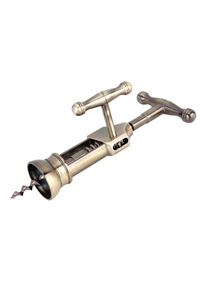 Retro Zinc Alloy Bottle Opener Gold  - Image 2