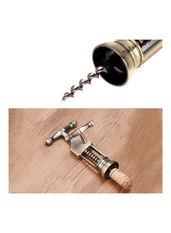 Retro Zinc Alloy Bottle Opener Gold  - Image 3