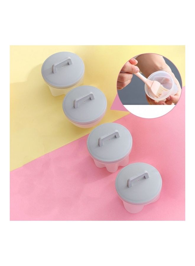 Generic - 4 in 1 Poached Egg Mold Set Grey - Image 1
