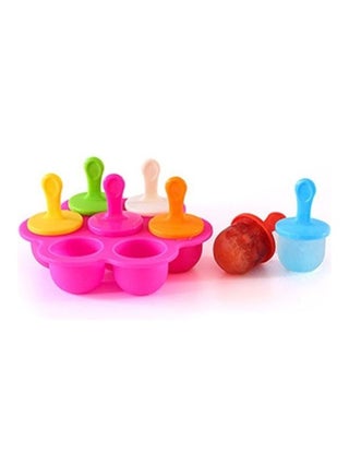 Silicone Mini Ice Cream Ball Lolly Maker Hot Pink - v1623042893/N48009725A_1