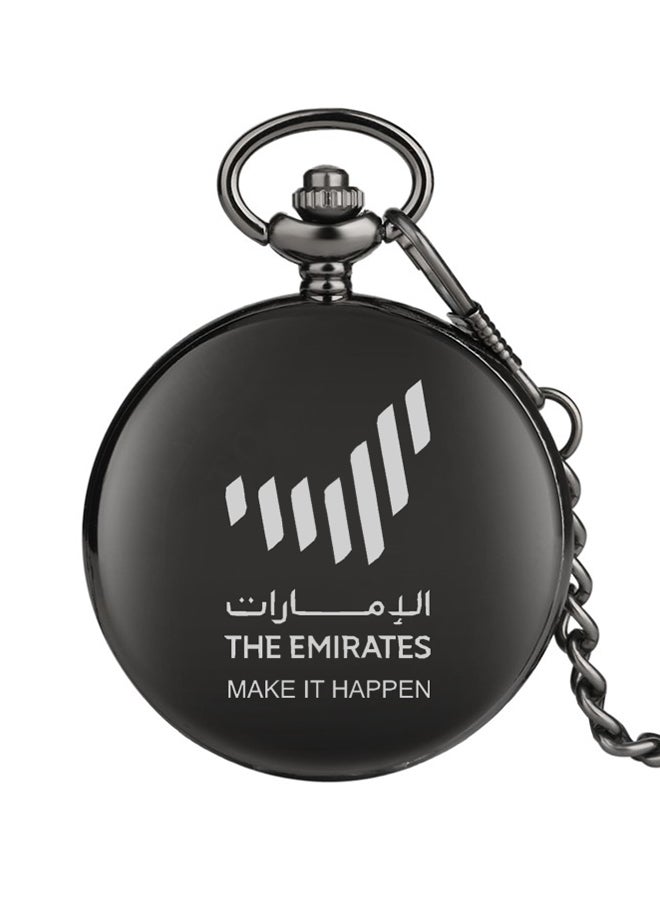 YASH - unisex 4-Piece The Emirates Make It Happen UAE Souvenir Quartz Pocket Watch - Image 1