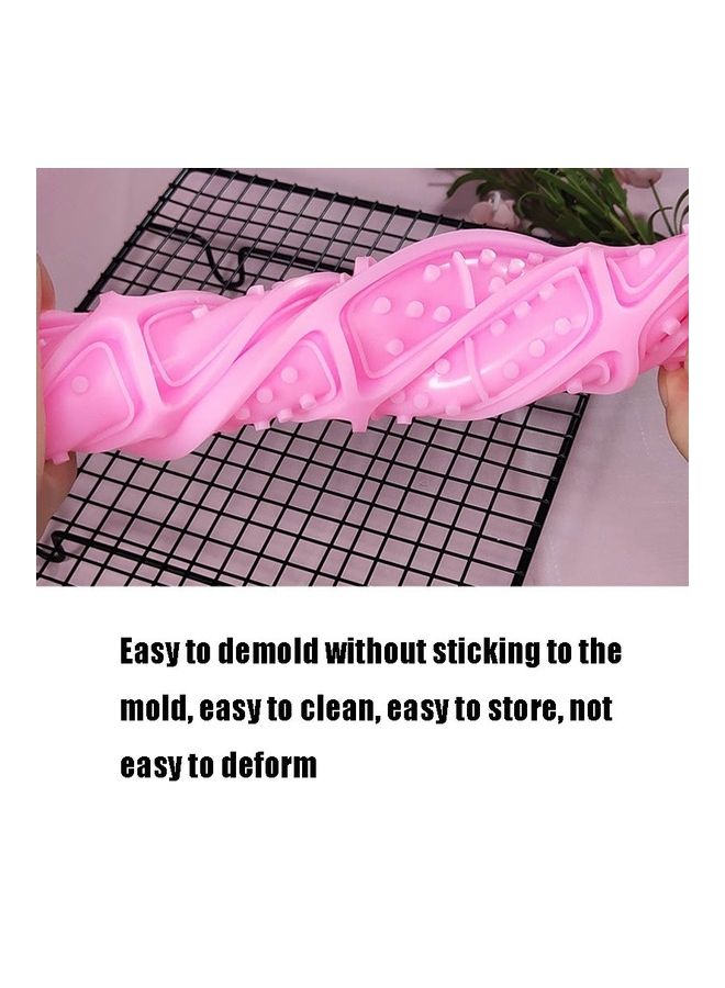 Domino Silicone Mold Fondant Cake Decoration Pink 28x28x3cm - Image 3