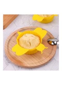 Generic Bee Shape Round Cake Mold Yellow  - Image 1