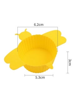 Generic Bee Shape Round Cake Mold Yellow  - Image 4