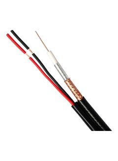 AXD RG59 With DC Power CCTV Cable Black  - Image 1