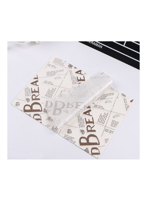 Coffee English Cake Greaseproof Paper Baking Paper Multicolour