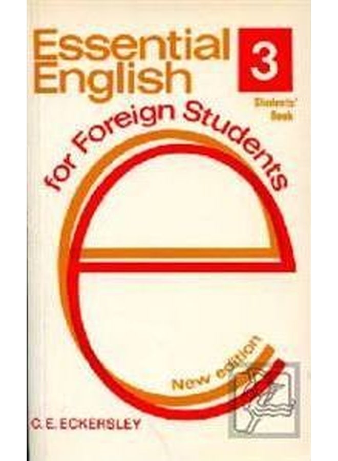 Essential English: Bk.3 paperback english - 23346.0