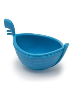 Generic 3-Piece Kitchen Practical Water Wave Egg Boat Blue  - Image 2