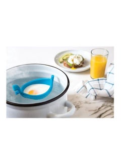 Generic 3-Piece Kitchen Practical Water Wave Egg Boat Blue  - Image 4