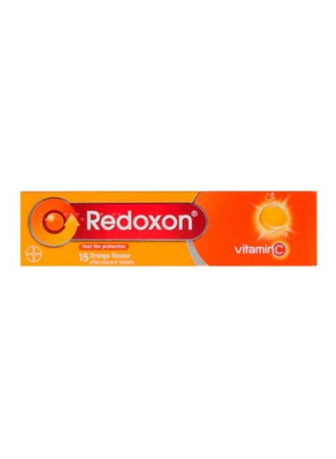 Redoxon Orange 1 Gm Effervescent Tablets - Image 1