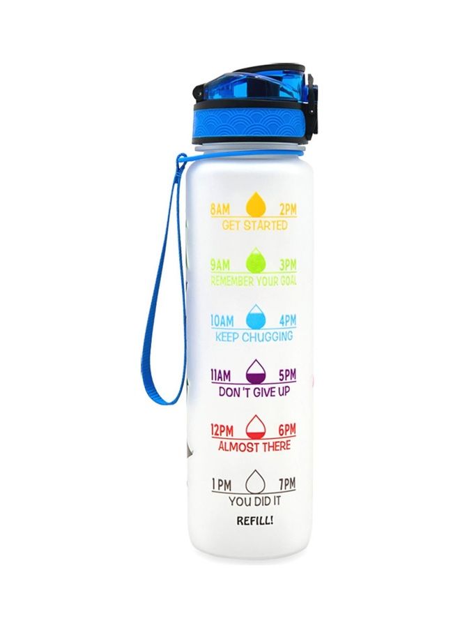 Generic Portable Sports Water Bottle with Time Marker  - Image 1