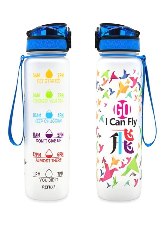 Generic Portable Sports Water Bottle with Time Marker  - Image 2