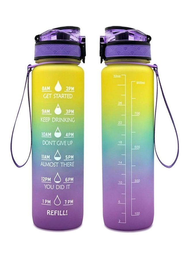 Generic Portable Sports Water Bottle with Time Marker  - Image 2