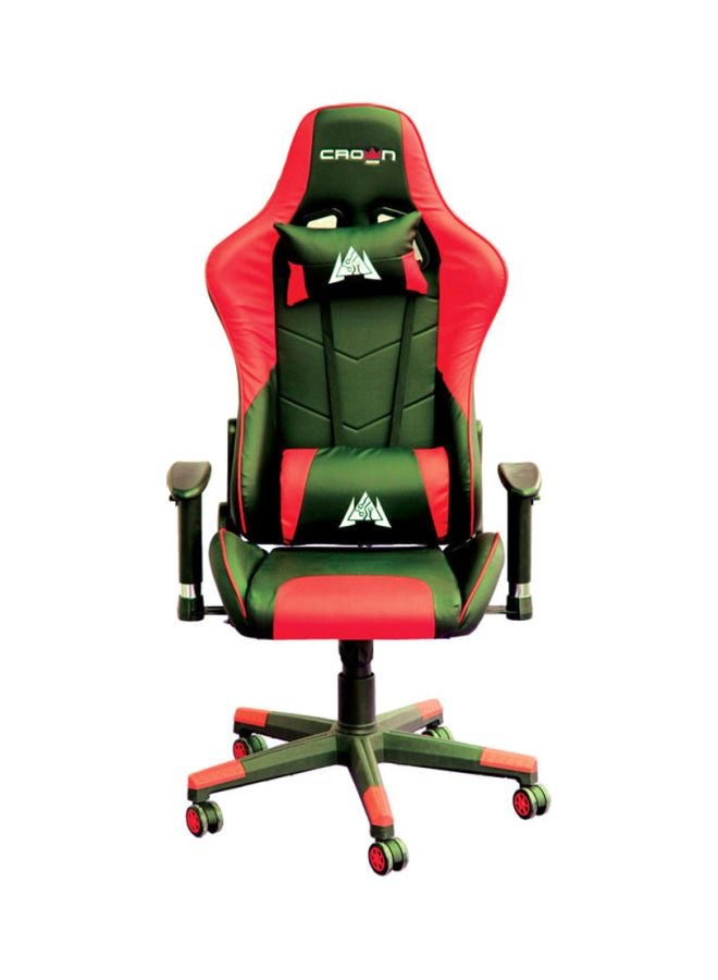 Crown Video Game Chair Red/Black - Image 3
