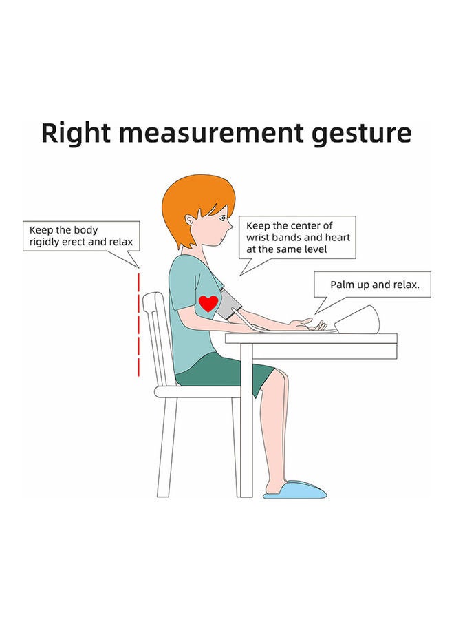 Arabest Automatic Digital Blood Pressure Monitor - Image 4