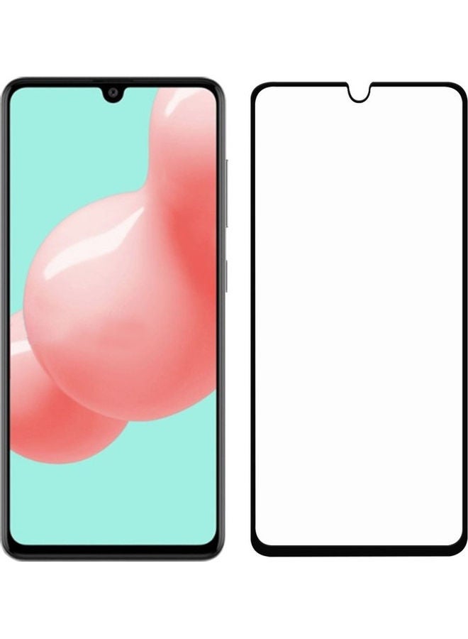 MOCOM 9D Tempered Glass Screen Protector For Samsung Galaxy A41 Black/Clear 
