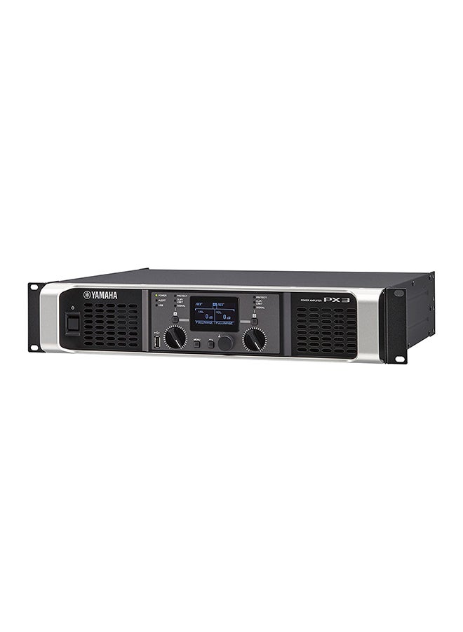 YAMAHA PX3 Dual Channel 2x500W Lightweight Power Amplifier PX3_A046 Black/Grey - Image 3