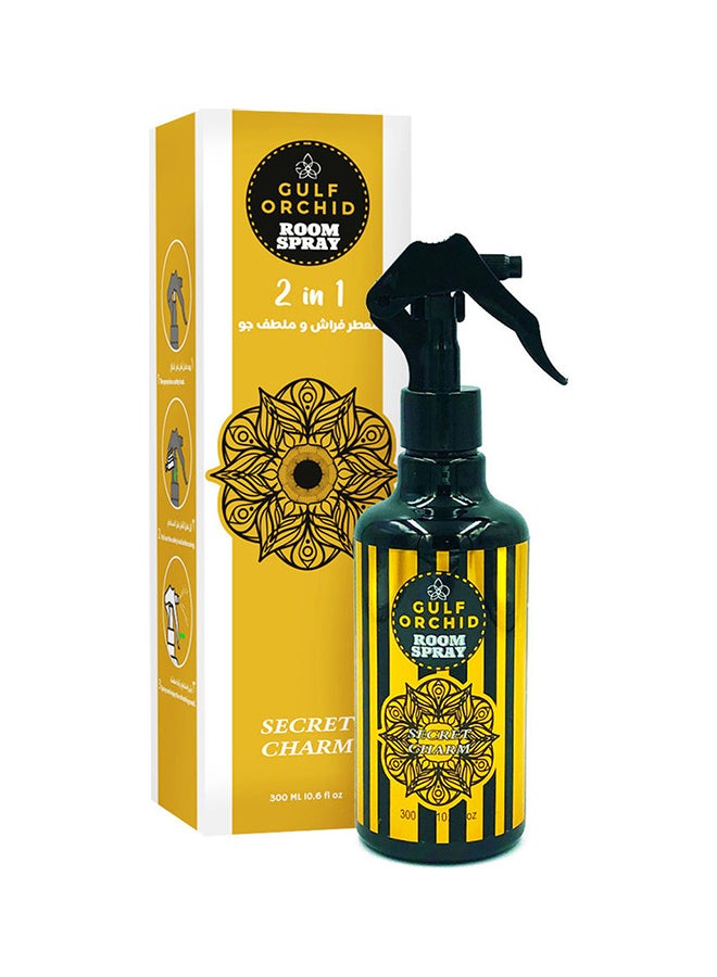 Gulf Orchid Secret Charm Room Spray Yellow 300ml - Image 1